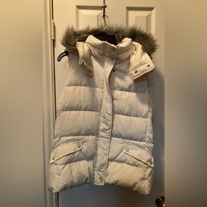 Talbots Down filled vest, size Medium, excellent preowned condition